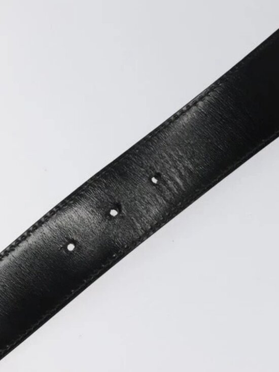 GUCCI GG Canvas Guccissima Belt Leather 40.2\